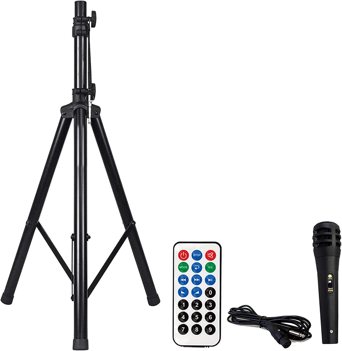 15" Powered Portable PA Speaker System Combo Set E53323
