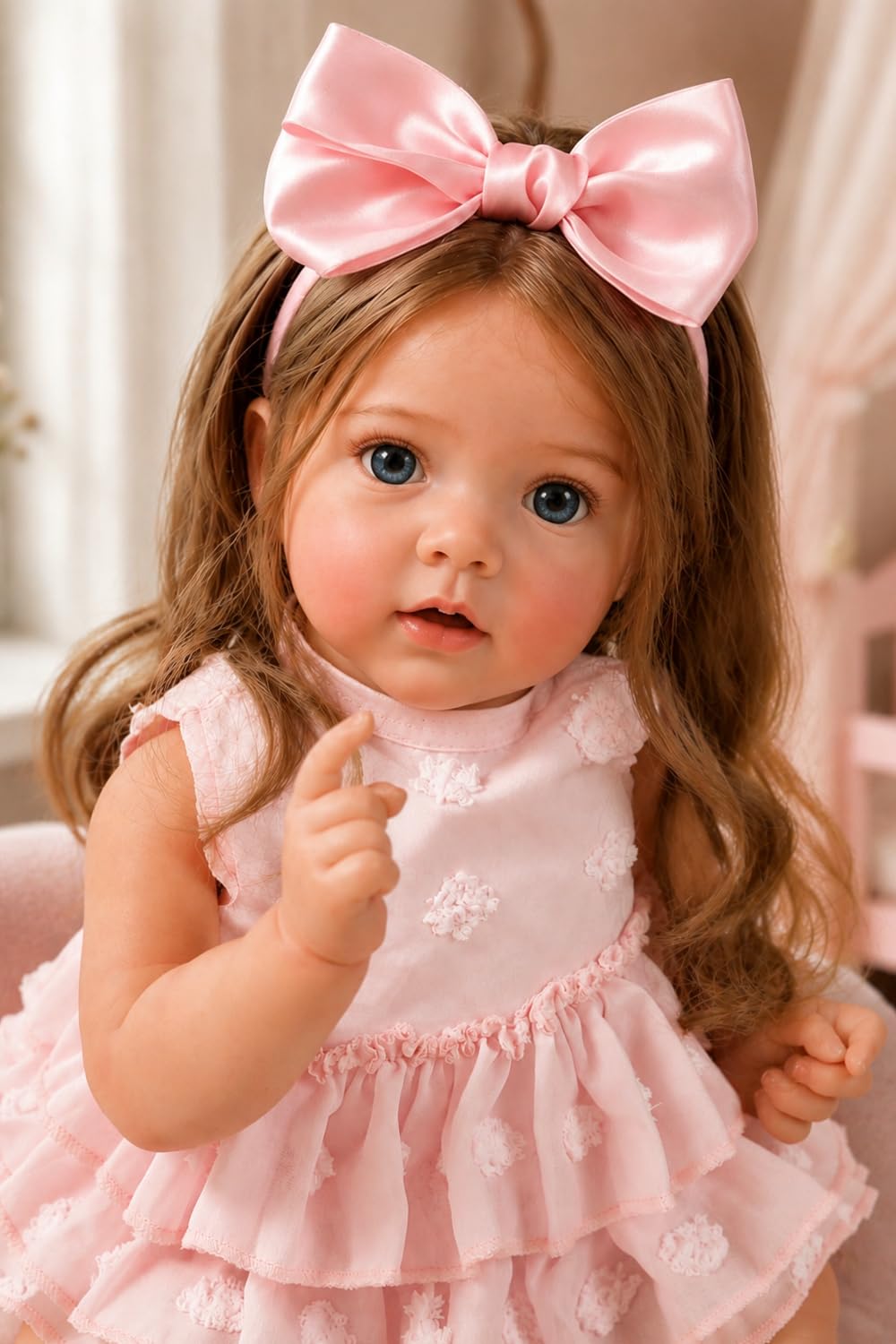20 Inch Realistic Lifelike Newborn Baby Dolls with Soft Vinyl Body X554