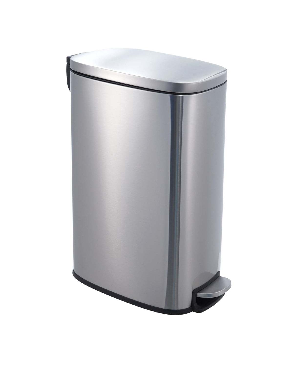 50L Stainless Steel Step Trash Can with Lid P408436