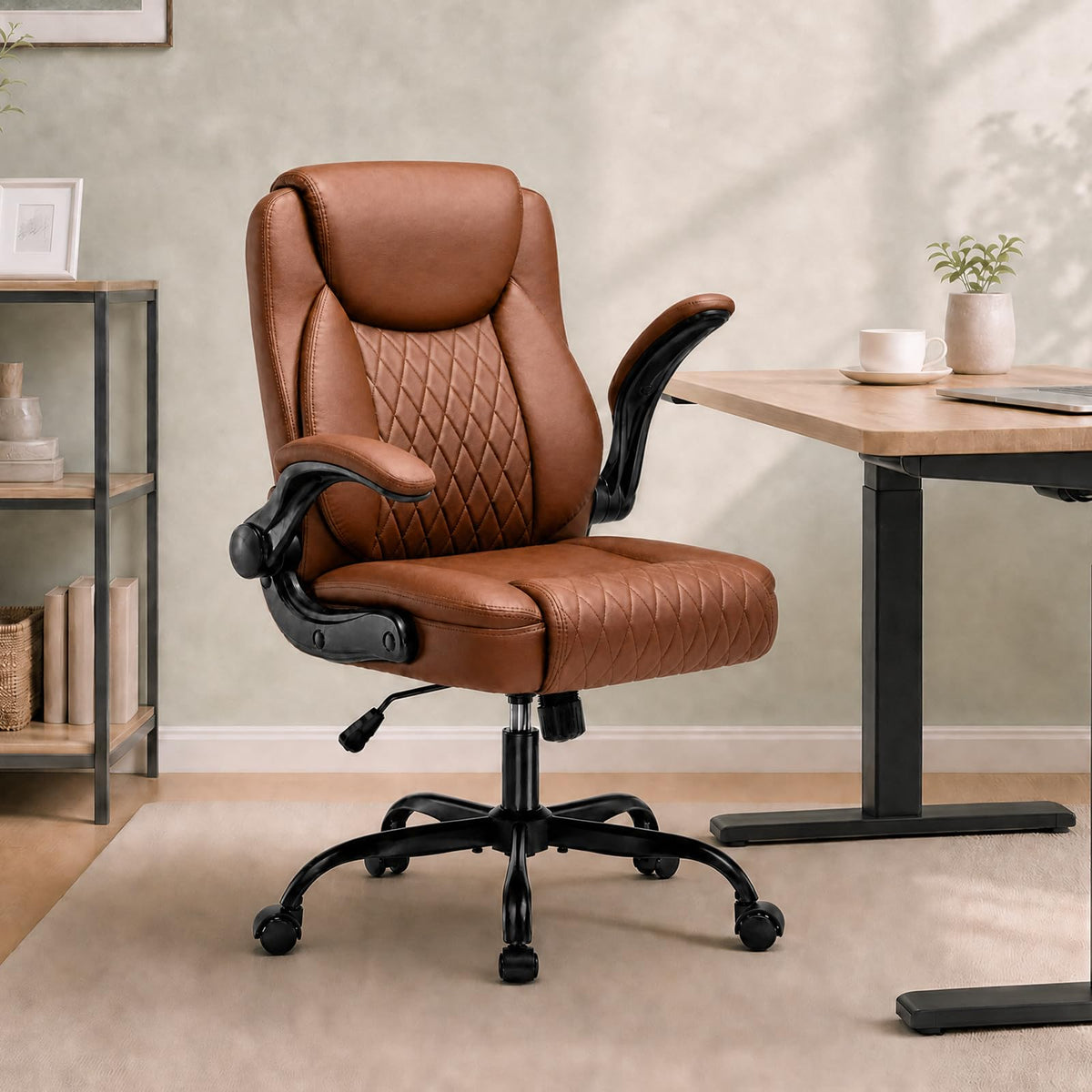 Camel Brown Home Office Chair A682