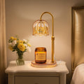 Candle Warmer Lamp with Timer & Dimmable Light W2723