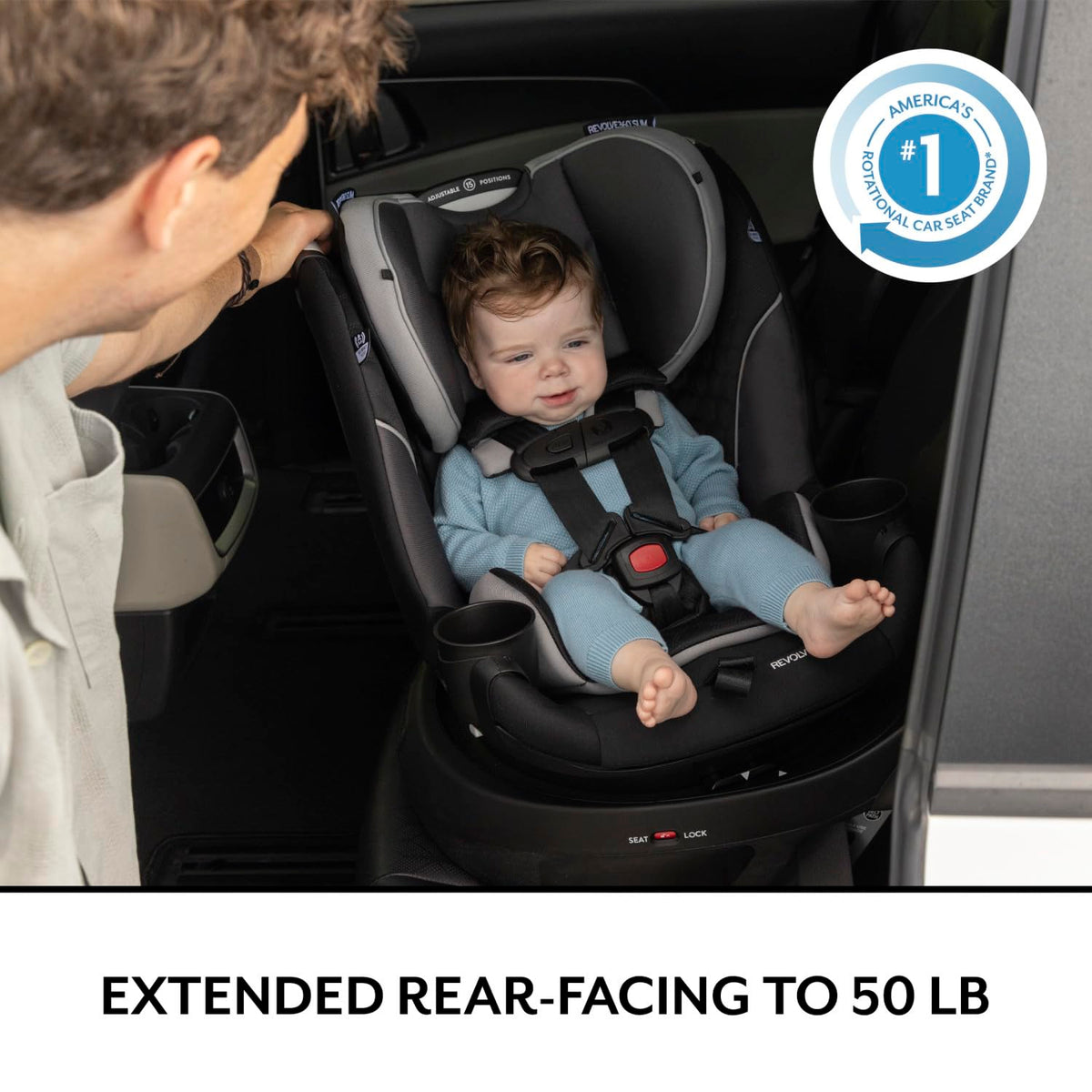 2-in-1 Rotational Car Seat L413