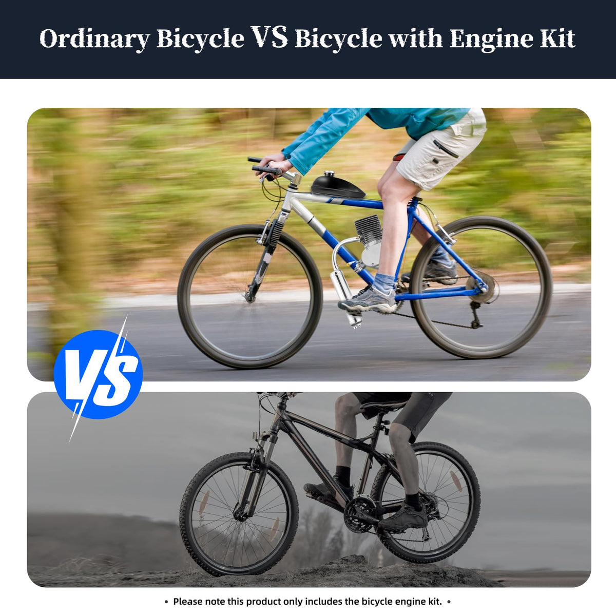 100cc 2 Stroke Bicycle Engine Motor Kit with 36 Tooth Sprocket N84218