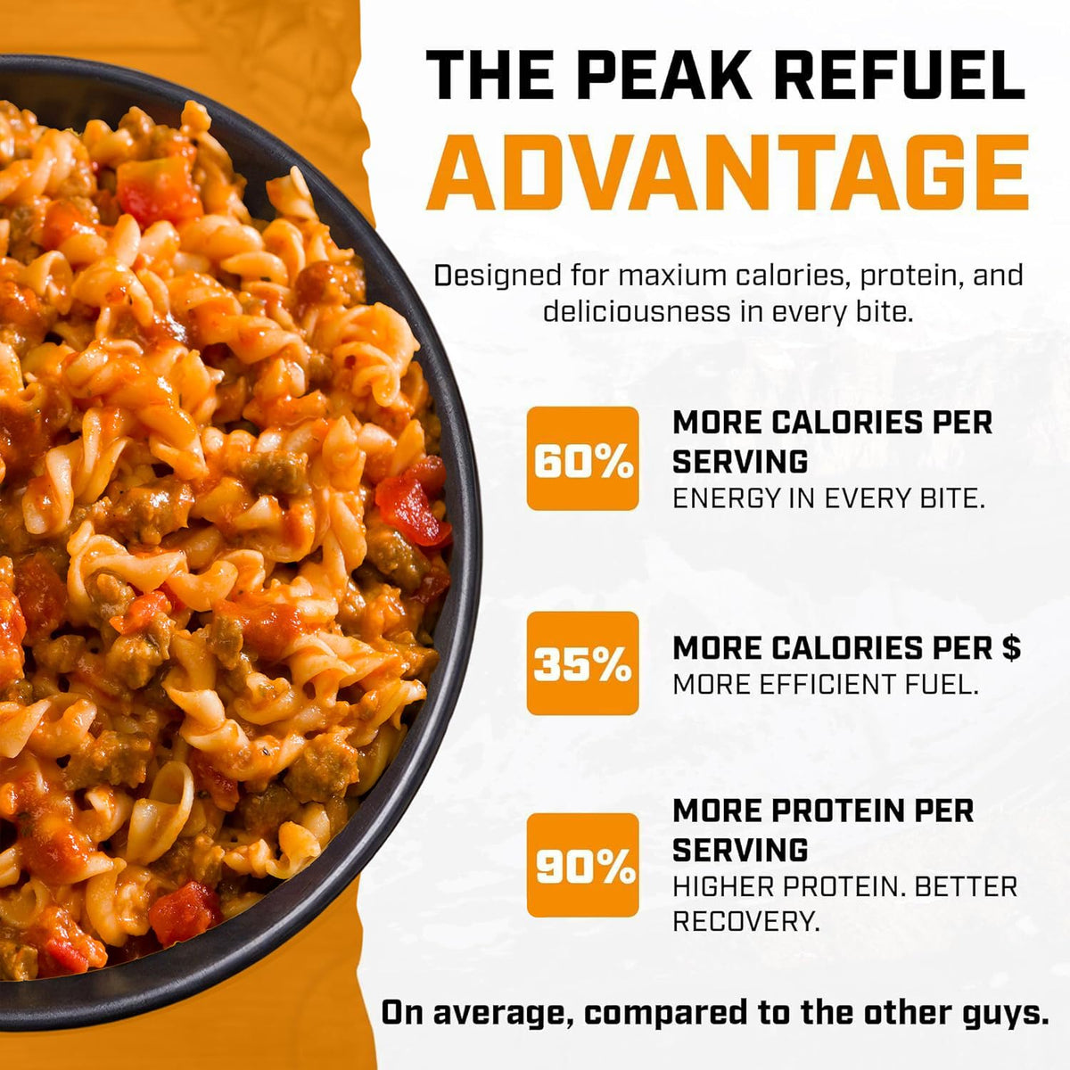 Beef Pasta Marinara Freeze-Dried Meal 2 Servings V314