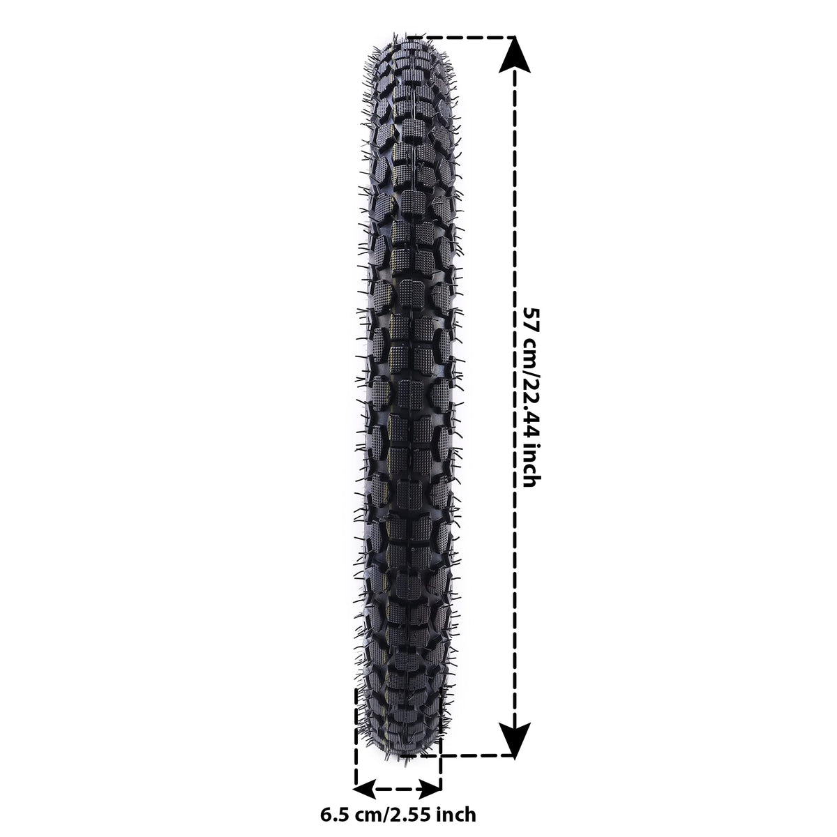 2.50/2.75-17 Motorcycle Tire and Inner Tube R73373