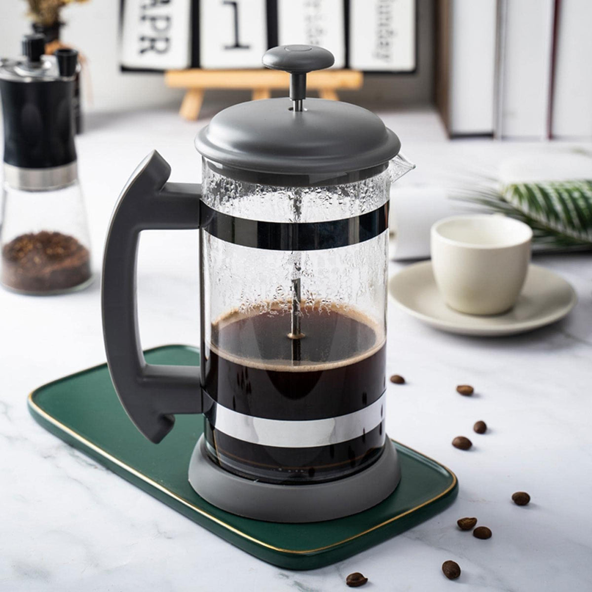 1L Stainless Steel Coffee Maker U293