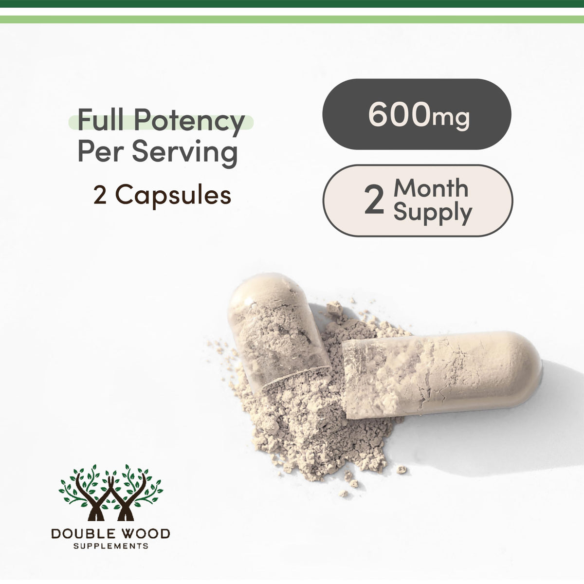 Ashwagandha 600mg Organic 120 Capsules J60741