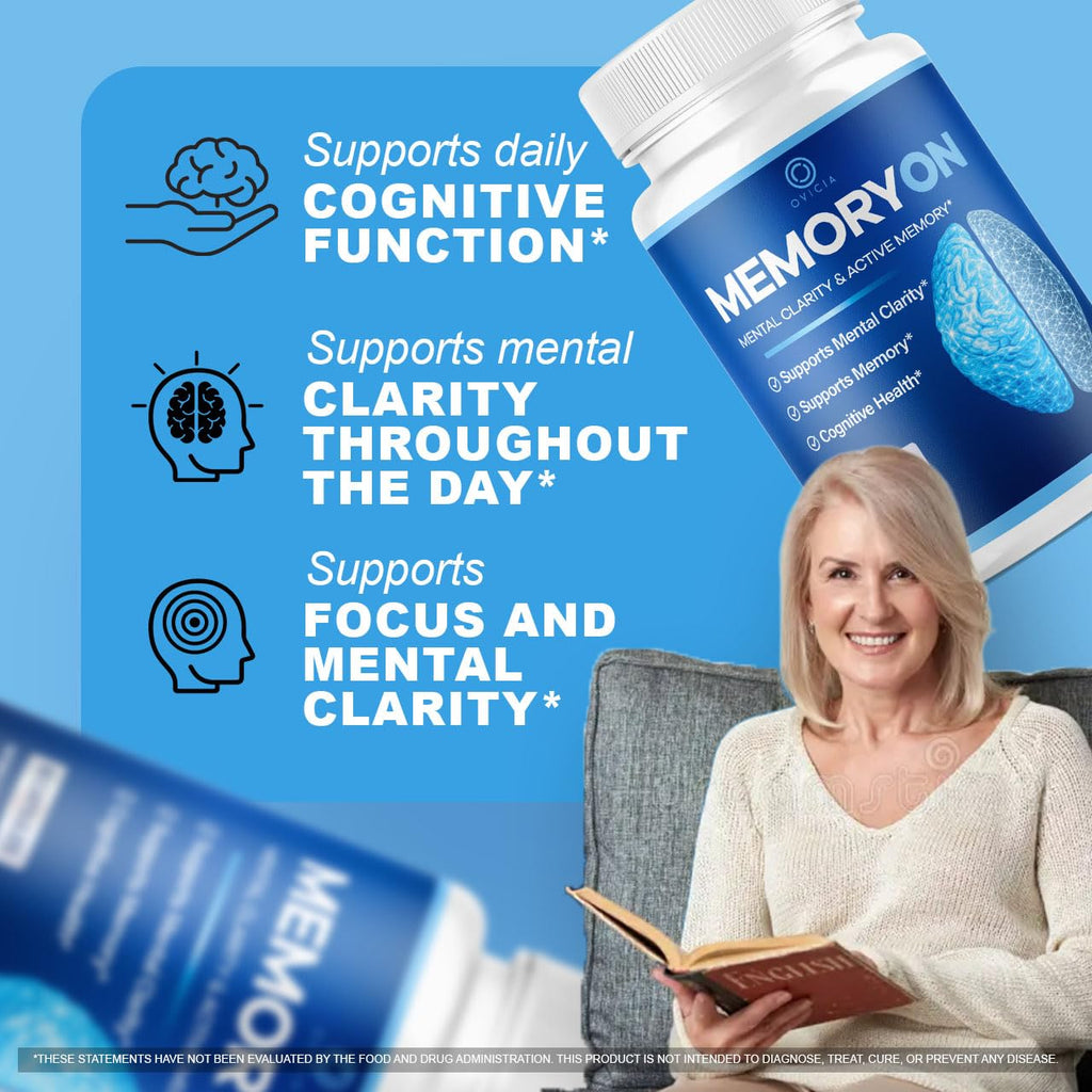 120 Capsules Memory Support Pills V56228
