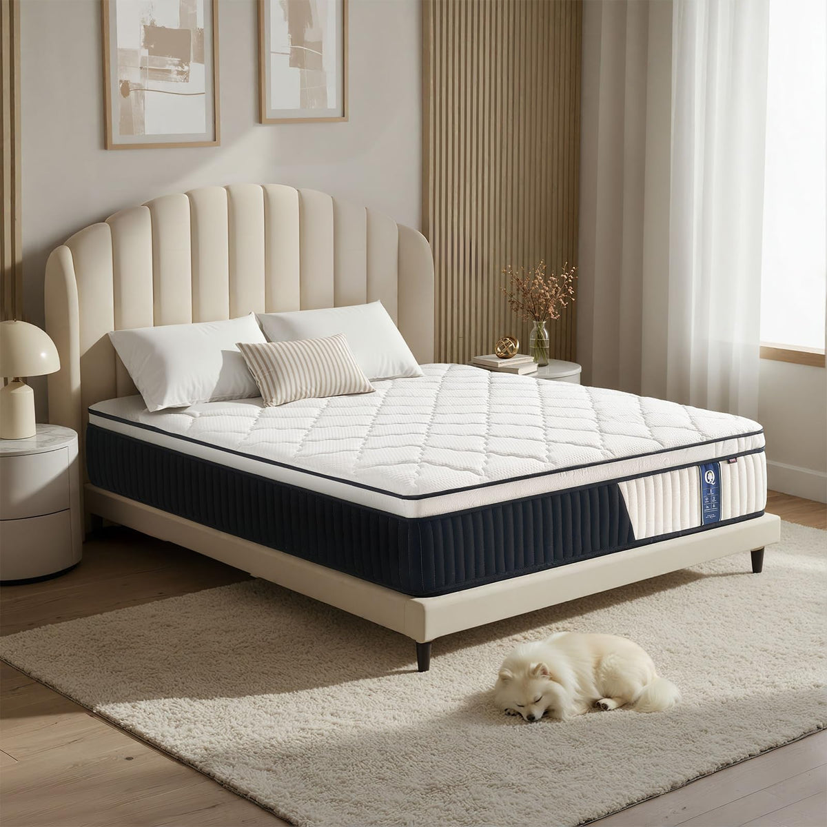 12 Inch Medium Firm Hybrid Mattress C2313