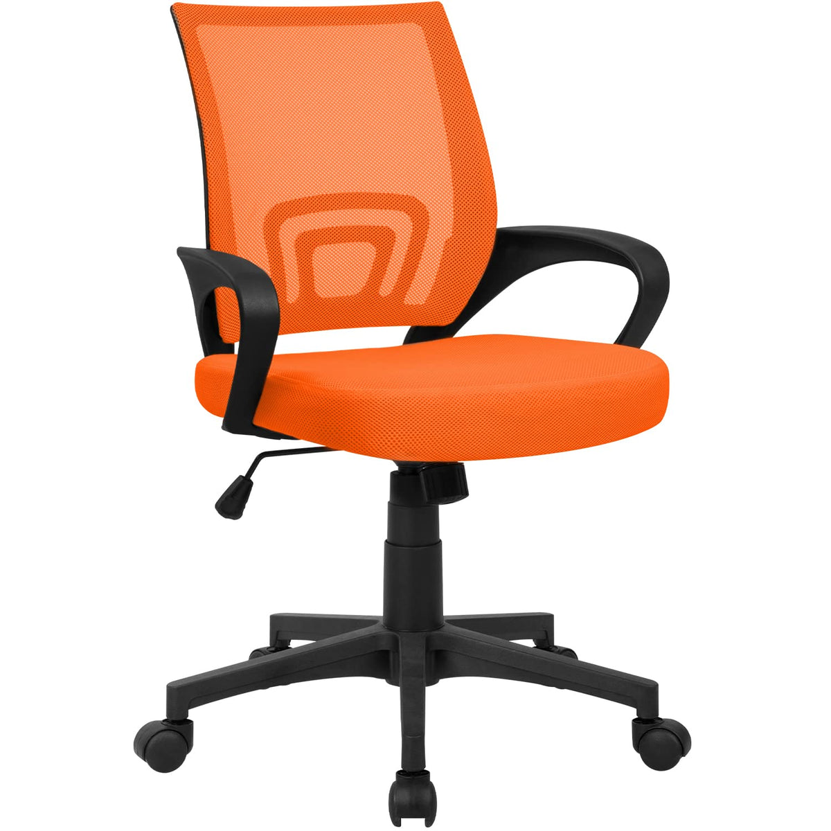 Orange Mesh Ergonomic Office Chair I573