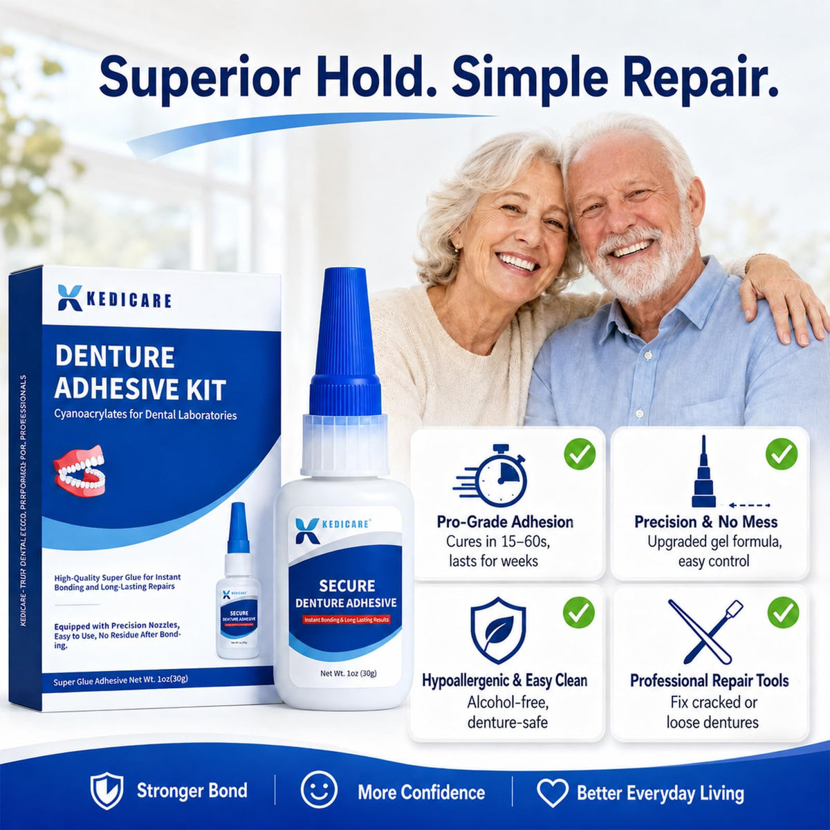 Denture Adhesive Kit 1oz F517802