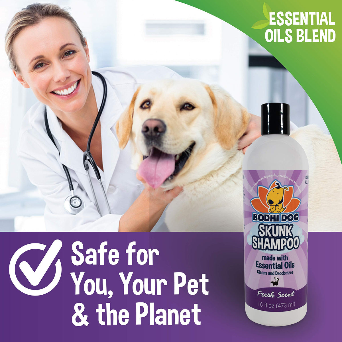 16oz Dog and Cat Shampoo G486