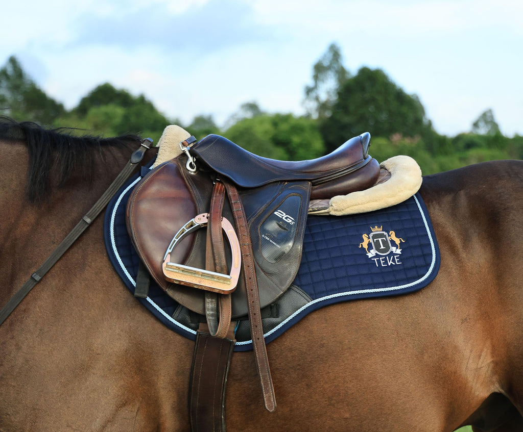 100% Cotton English Saddle Pads J1879
