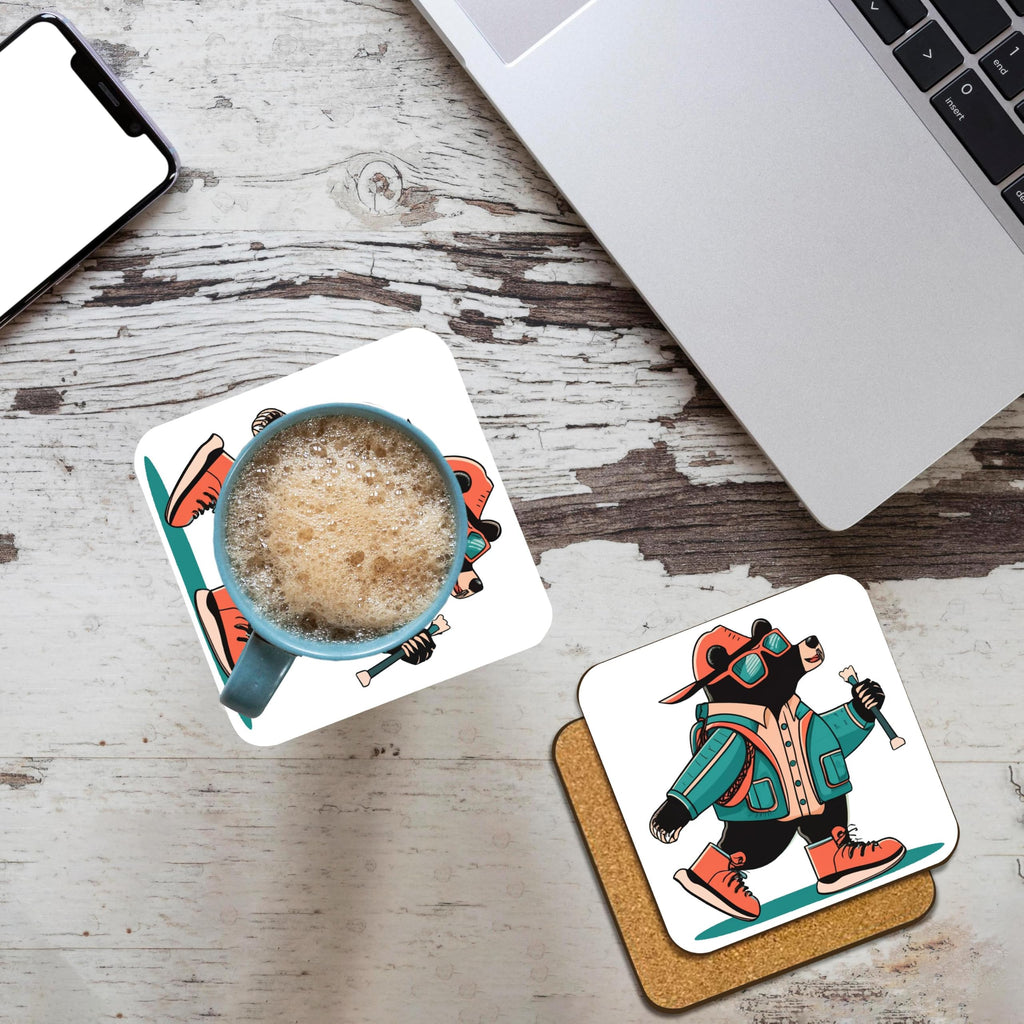 Set of 4 Cork Coasters H307666